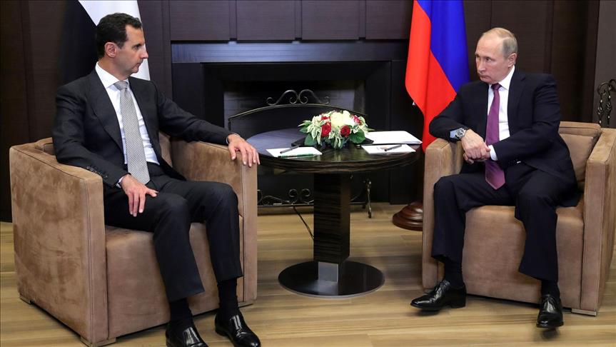Kremlin: Poutine a rencontré Al-Assad à Sotchi