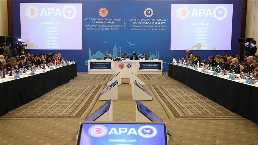 Estambul albergará la Asamblea Parlamentaria Asiática