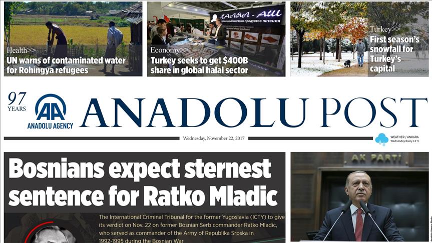 See today's top news with Anadolu Post