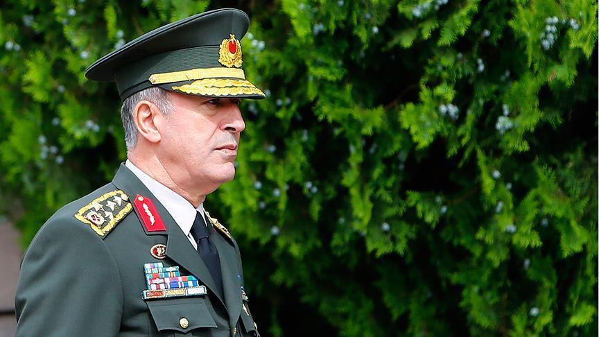 رئیس ستاد کل ارتش ترکیه به سوچی روسیه رفت