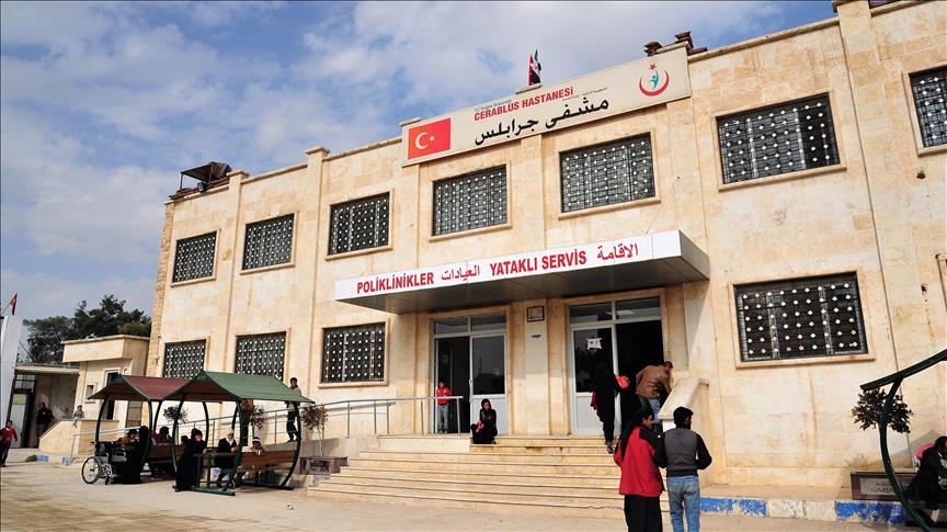 Thousands benefit from Turkish hospital in Syrian town