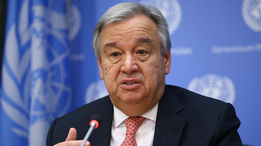 BM Genel Sekreteri Guterres: Teröristler çatışma ortamlarından menfaat sağlıyor