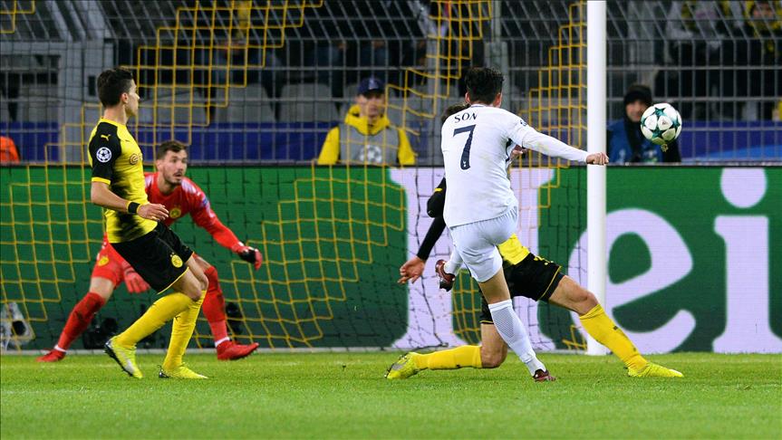 Foot / LDC -Gr.H - 5e J : Le Borussia Dortmund s’incline face à Tottenham (1-2) 
