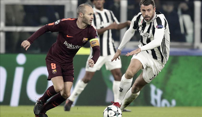 Foot/LDC/Groupe D-5ème j. : La Juventus et le FC Barcelone dos-à-dos (0-0)