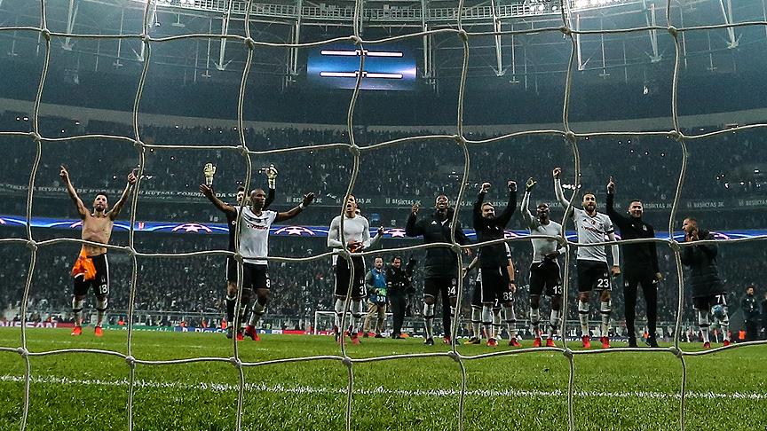 Beşiktaş'ta Şampiyonlar Ligi keyfi 