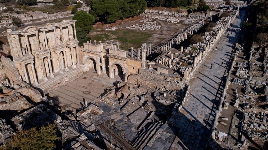 Turquie: La cité antique, Ephèse, attire les visiteurs depuis un siècle