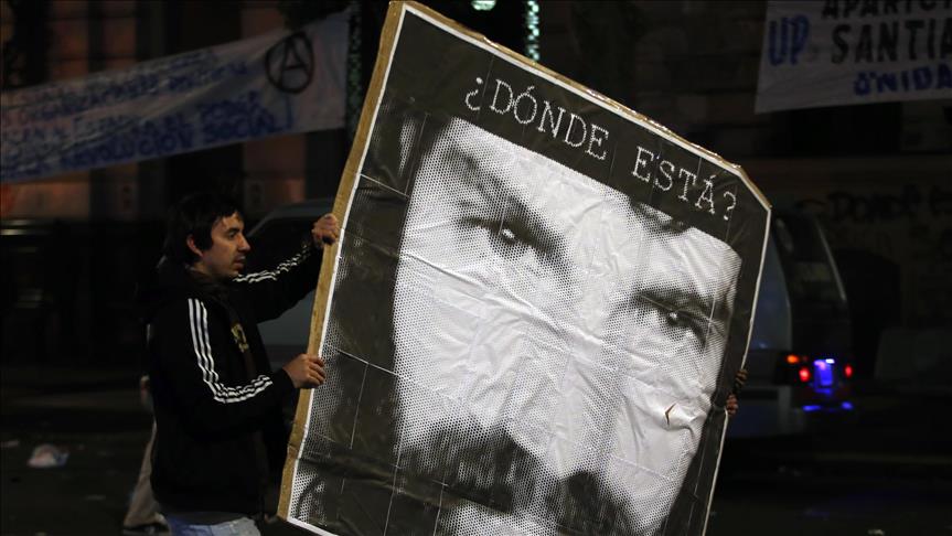 Santiago Maldonado estuvo sumergido 72 días en el río Chubut