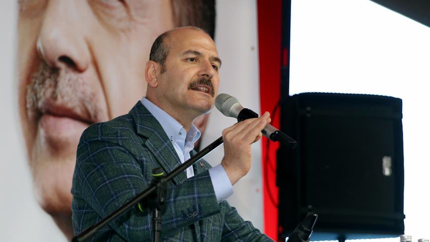 İçişleri Bakanı Soylu: Milletin onlara biçtiği yerden bir milim yukarı çıkamıyorlar