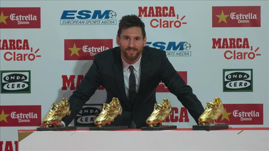 Lionel Messi ganó por cuarta vez la Bota de en el fútbol europeo