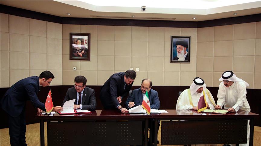 Turkey, Iran, Qatar sign transportation deal