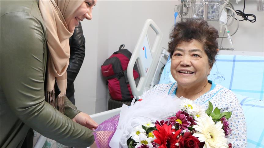 Chinese tourist thanks Turkey for post-surgery care