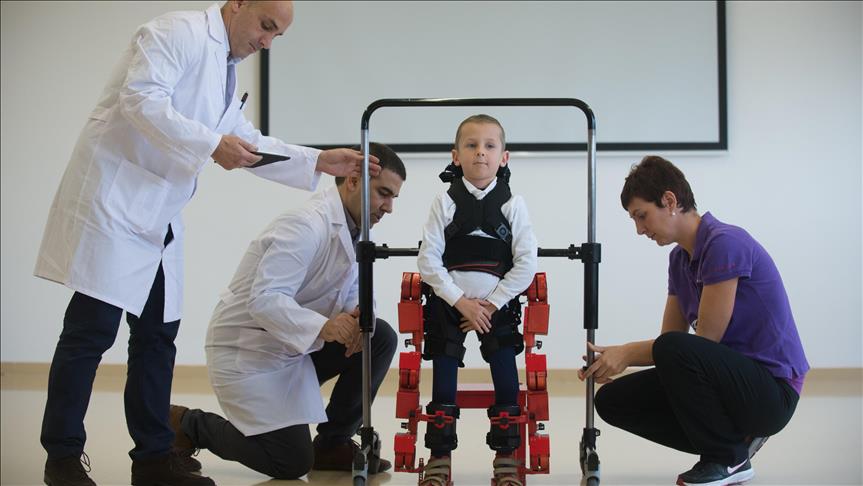 Portable exoskeleton for disabled children unveiled