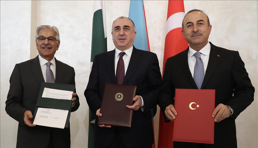 Turkey, Azerbaijan, Pakistan agree to cooperate