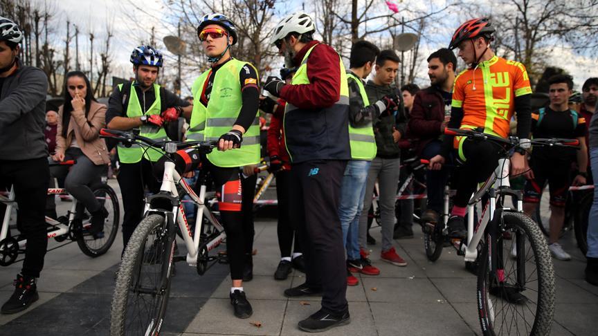 'Aşmak İçin Hareket, Aşmak İçin Bisiklet' projesi Düzce'de başladı