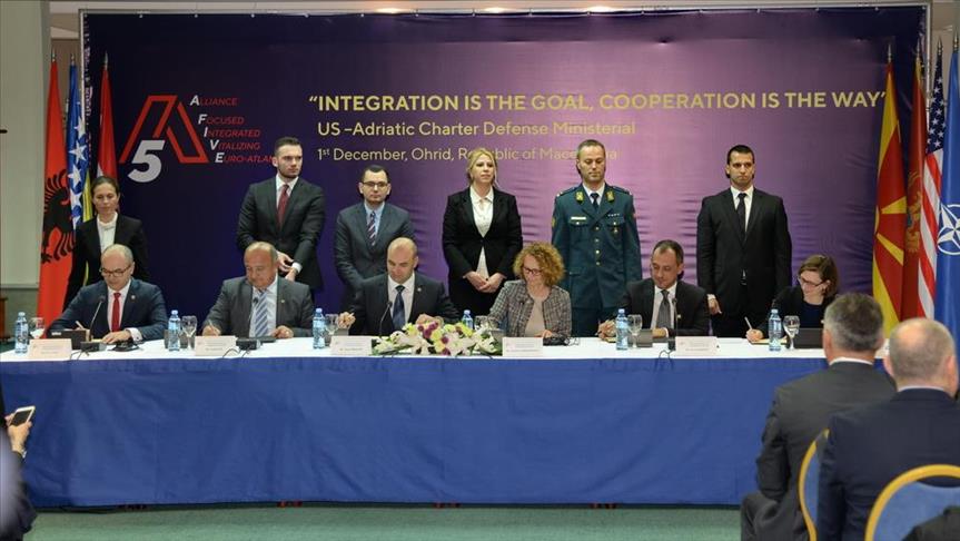 Në takimin ministror në Ohër nënshkruhet deklarata e përbashkët e vendeve të A5