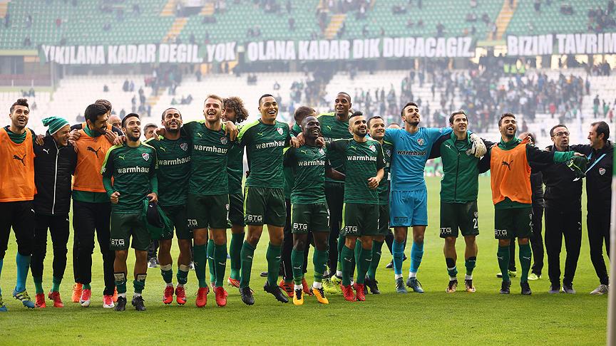 Bursaspor 3 puanı 3 golle aldı