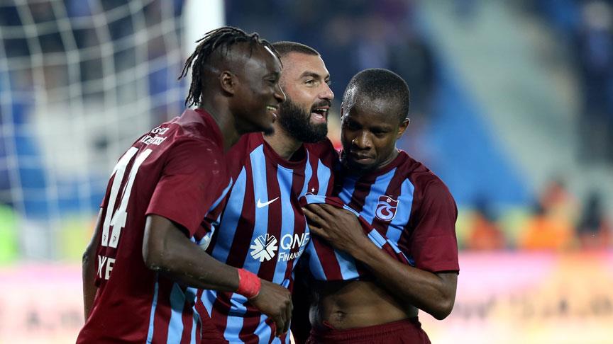 Trabzonspor'un golcüleri coştu