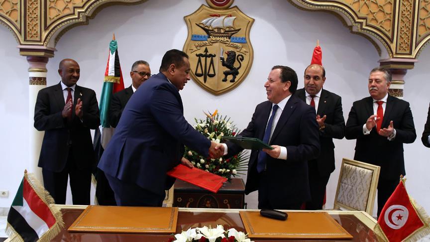 Sudan Dışişleri Bakanı, Tunuslu mevkidaşıyla bölgesel krizlerin çözümünü konuştu