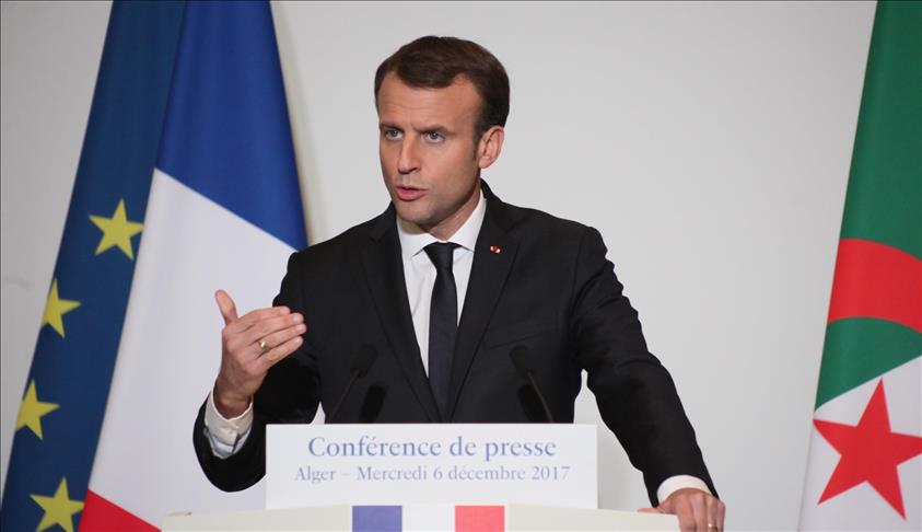 Macron: "La France désapprouve la décision de Trump de reconnaître Jérusalem capitale d’Israël"