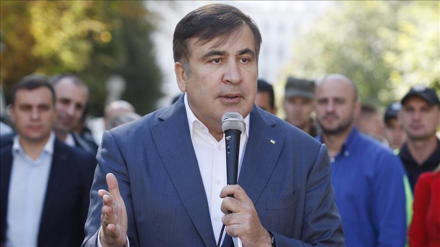 Former Georgian president on wanted list in Ukraine