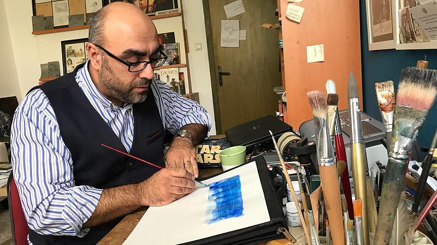 RoboCop'un çizeri Türk sanatçı yeniden dünya sahnesinde