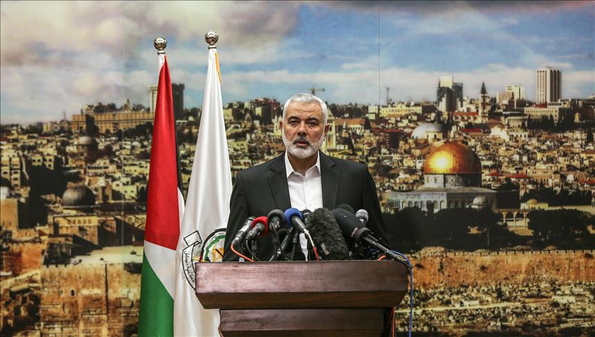 Hamas chief Ismail Haniyeh calls for new Intifada