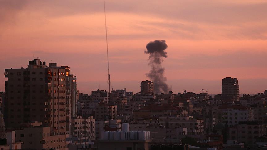 Israel strikes Gaza, no injuries 