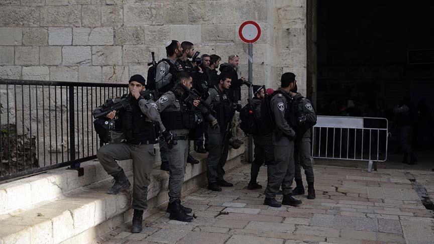İsrail işgal altındaki Doğu Kudüs sokaklarında polis sayısını arttırdı