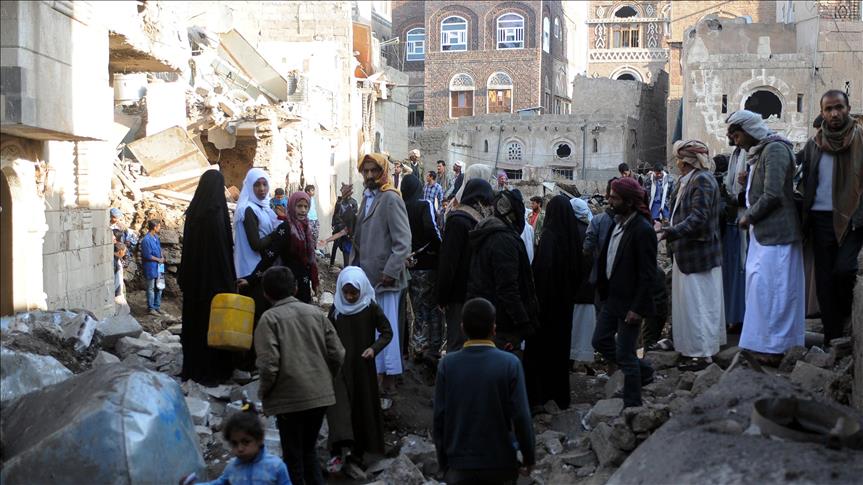 Saudi-led raids kill scores of Houthi rebels in Sanaa