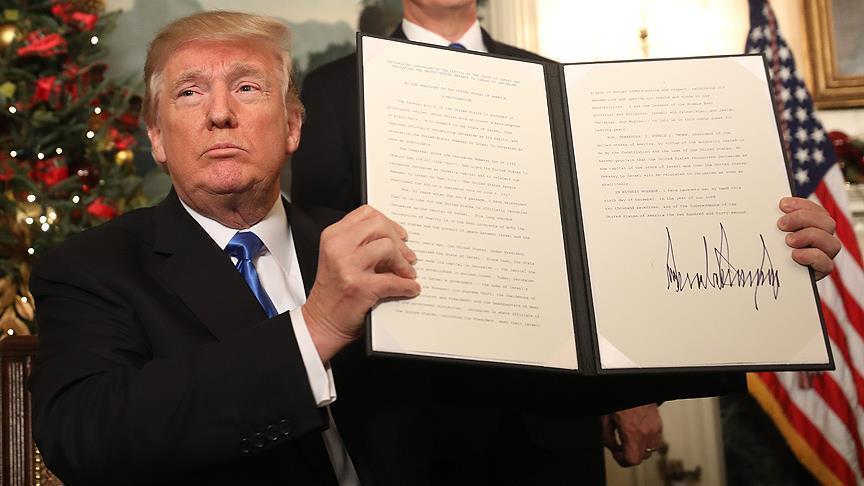 Décision de Trump sur Jérusalem : Alger appelle les Etats-Unis à "abandonner leur décision"