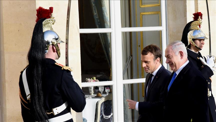 US move is ‘threat to peace’: Macron tells Netanyahu