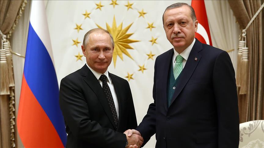  Turkish, Russian presidents meet in Ankara