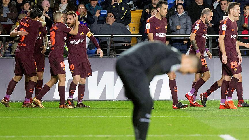 Barcelona, Villarreal deplasmanından 3 puan aldı