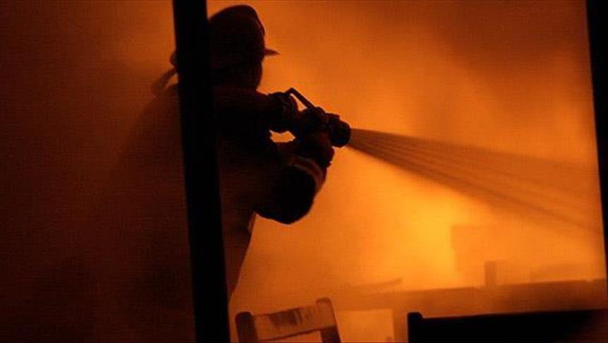 Chine: Temple bouddhiste de 16 étages dévoré par les flammes