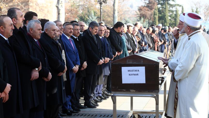 basbakan yildirim cenaze torenine katildi
