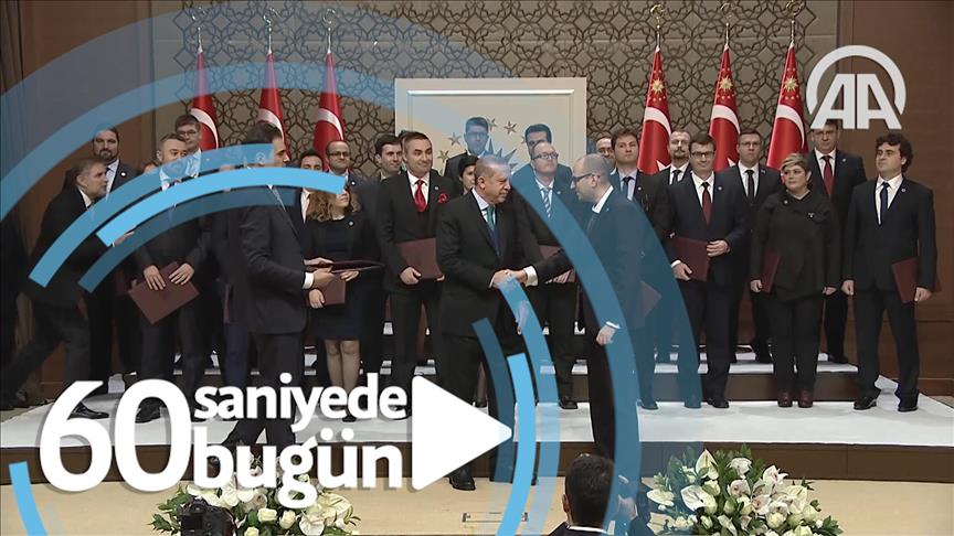 60 saniyede bugün (12 Aralık 2017)