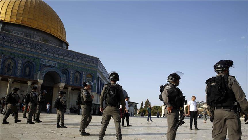 49 مستوطنا إسرائيليا يقتحمون المسجد الأقصى 