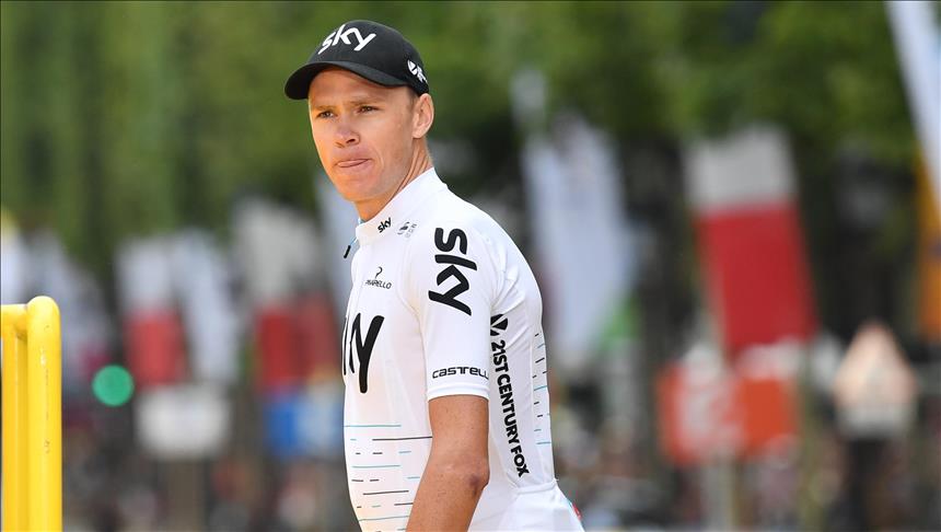 Cyclisme: Christopher Froome contrôlé positif sur la Vuelta