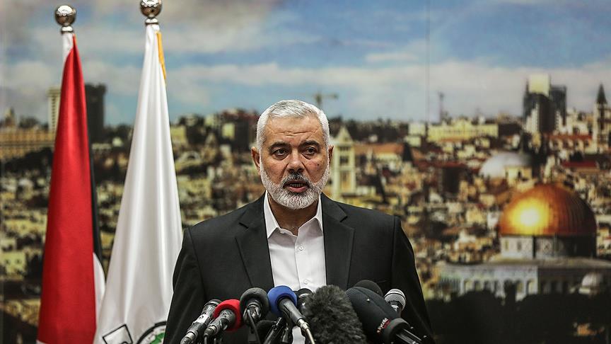 Hamas Siyasi Büro Başkanı Heniyye: Kararın durdurulması için ortak çaba koordinasyonuna ihtiyaç var