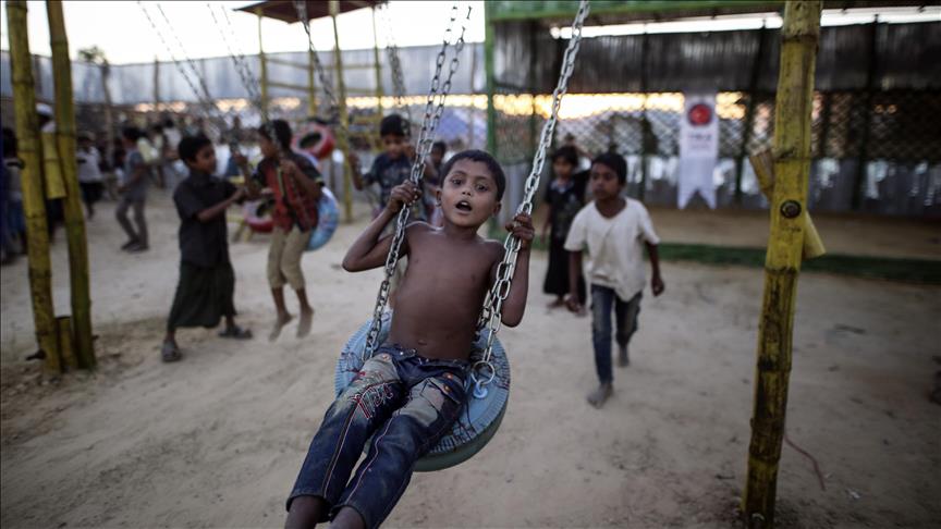 Turkish aid group opens center for Rohingya children