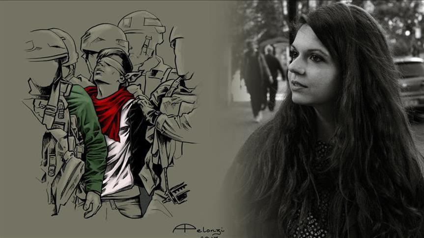Artistja italiane që pikturoi djaloshin palestinez bën thirrje për solidaritet 