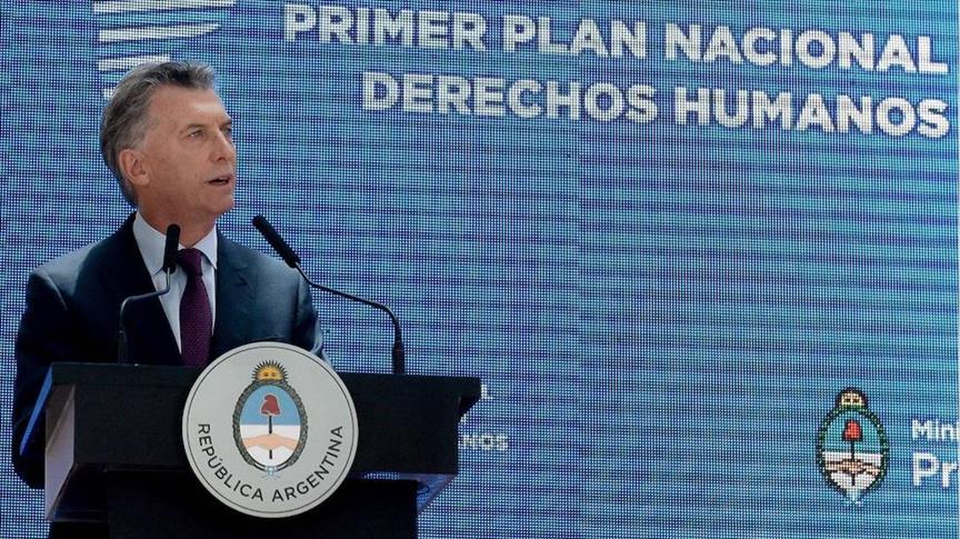 Mauricio Macri presenta un plan para la protección de derechos humanos