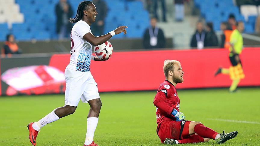 Trabzonspor'un nöbetçi golcüsü Rodallega