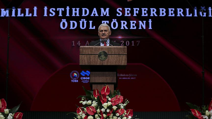 Başbakan Yıldırım: Türkiye'nin büyüme rakamı dünyada bir rekor