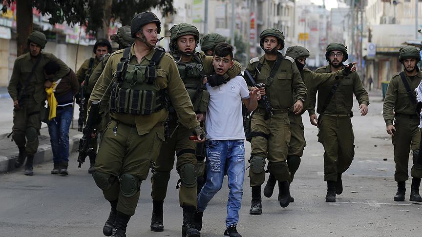 Protesto gösterilerine İsrail güvenlik güçlerinden müdahale