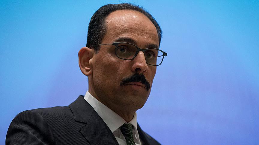 Israeli occupation must end: Turkish presidential aide