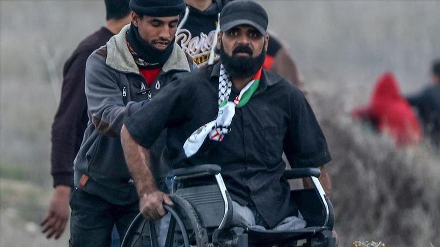 'This land is ours', last words of disabled Palestinian