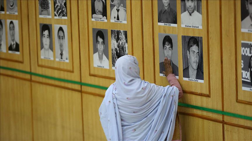 Pakistán conmemora tres años de aniversario de masacre en escuela