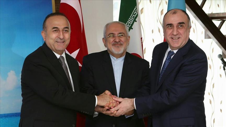 Turkish, Iranian, Azerbaijani FMs to meet in Baku