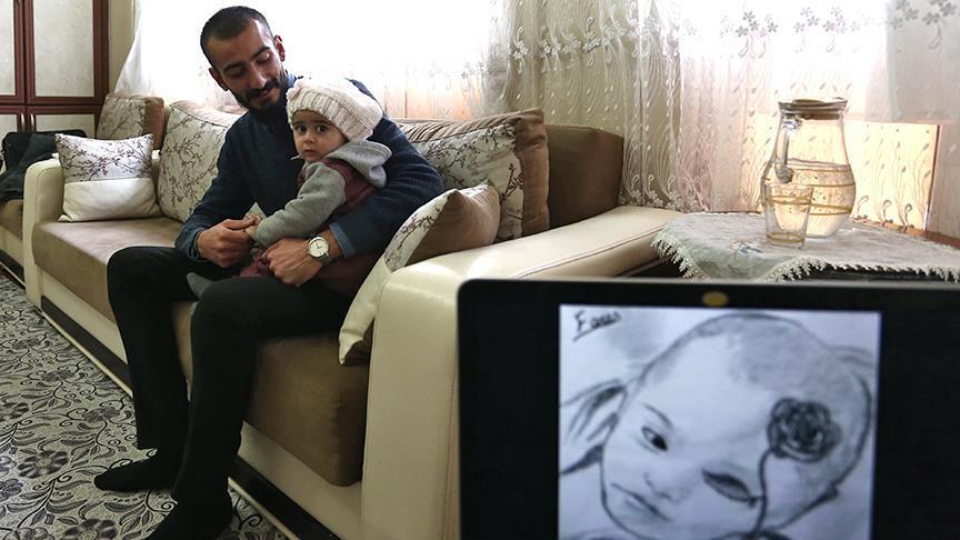 Moving portrait of Syrian infant grabs world attention